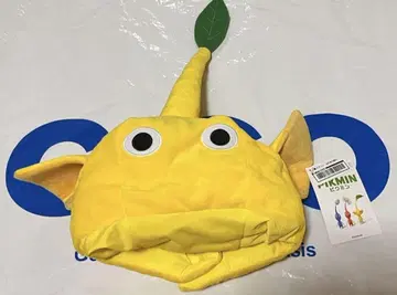 피크민 코스프레 모자 노랑 피크민 옐로우 컬러