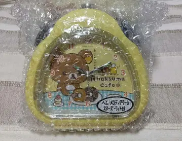 리락쿠마 알람 시계 알람 시계 미사용 새상품
