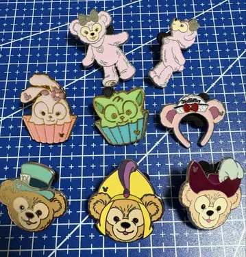 해외 디즈니 WDW 더피 프렌즈 핀 배지