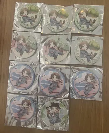 우라타누키 타누완 캔뱃지