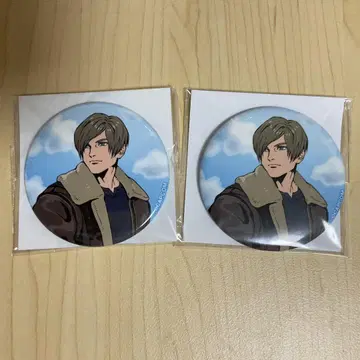 캡쳐 레온 캔뱃지 바이오하자드