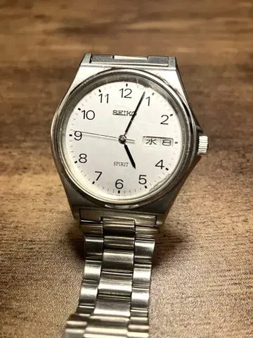 SEIKO SPIRIT 7N48-7000 남성용 손목시계 정크