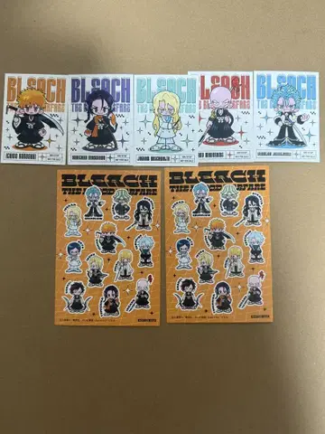 BLEACH 메디코스 혜택 카드 엽서 세트