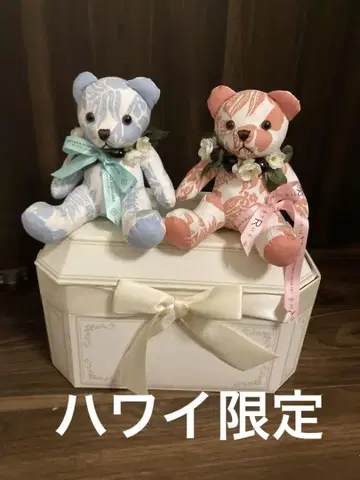 모아나 서프라이더 로얄 하와이안 호텔 한정판 테디베어 웰컴 베어