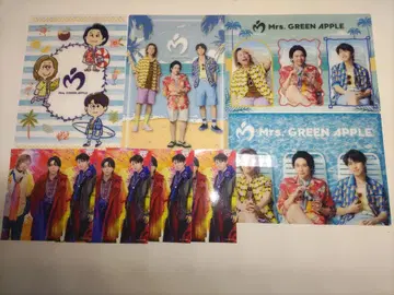 Mrs. GREEN APPLE 비주얼 시트 혜택 스티커 4매
