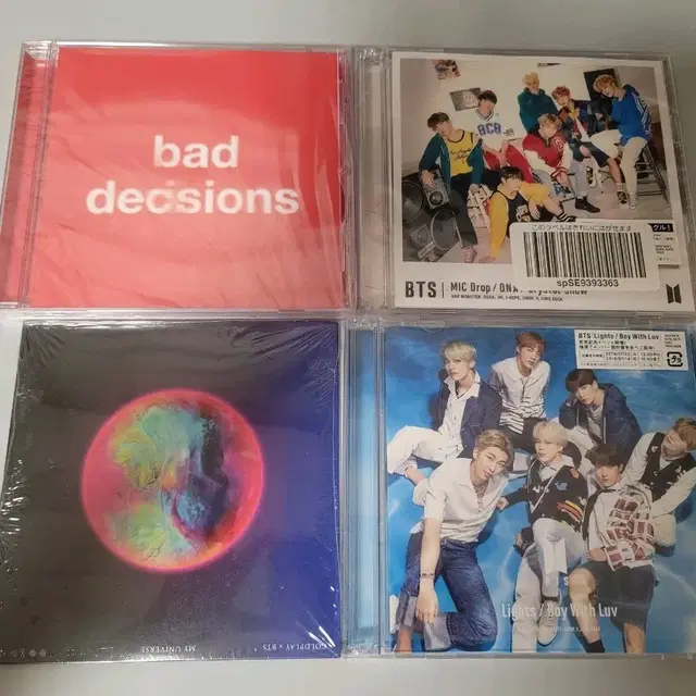방탄소년단 해외 싱글 cd
