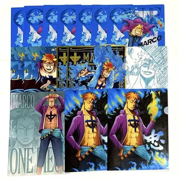ONEPIECE 마르코 클리어 파일 15장 세트