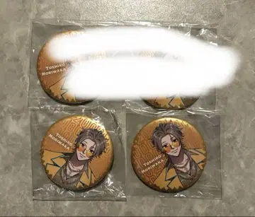 휴먼버그 대학 모리 와카 토시로 특별 의상 캔뱃지 4개