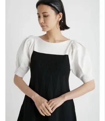 CELFORD 홀가먼트 베어풍 원피스