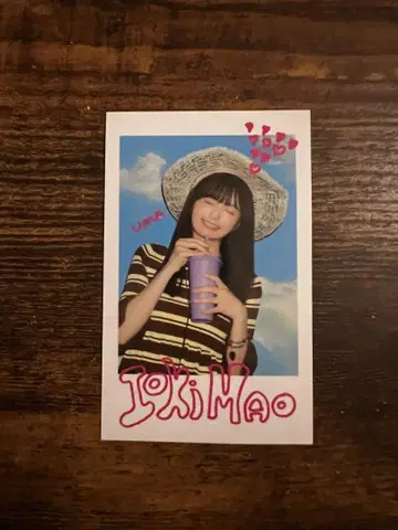 노기자카46 이오키 마오 폴라로이드풍 스티커