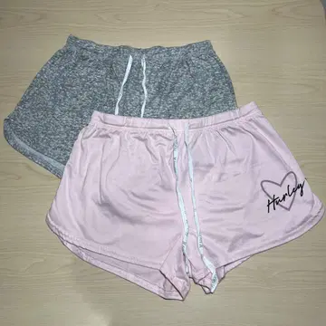 Hurley 하레이 숏팬츠 룸웨어 핑크 그레이