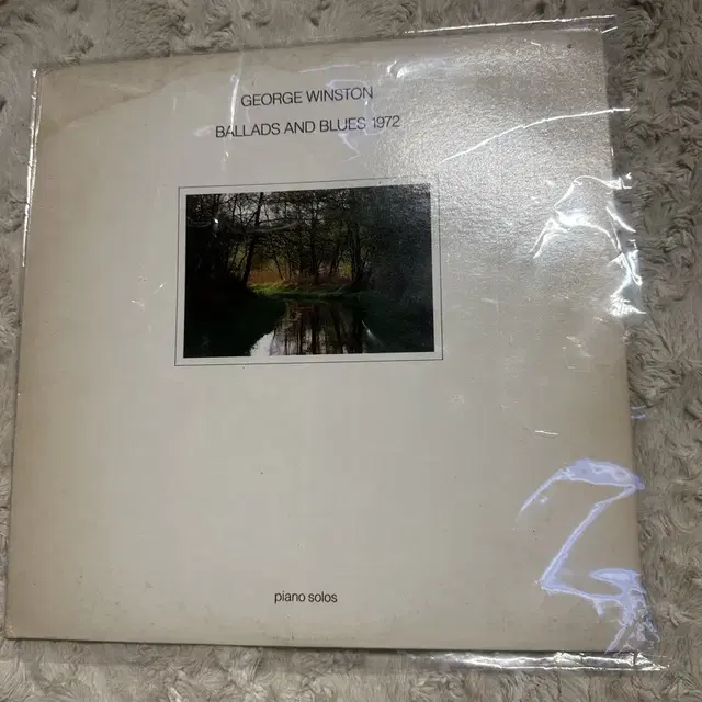조지 윈스턴(George Winston)의 희귀 데뷔 앨범 LP 판매합