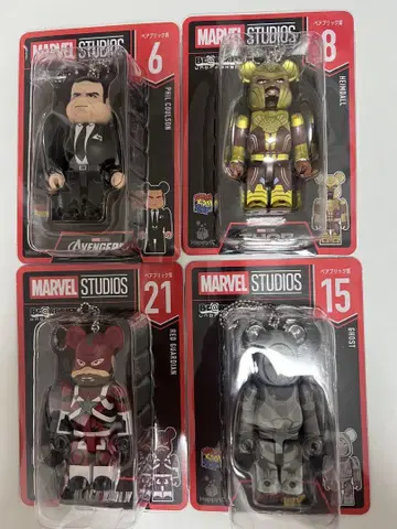 MARVEL STUDIOS 6, 8, 15, 21 4체 세트