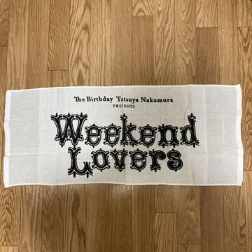 새상품 The Birthday x Weekend Lovers 타월