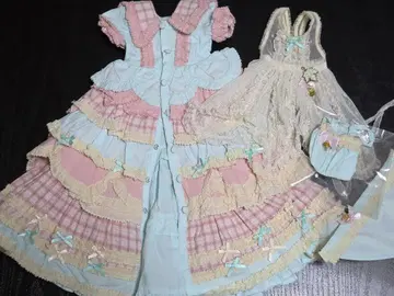 1/4 인형 40cm 인형 드레스 세트 sdm mdd 핑크하우스풍