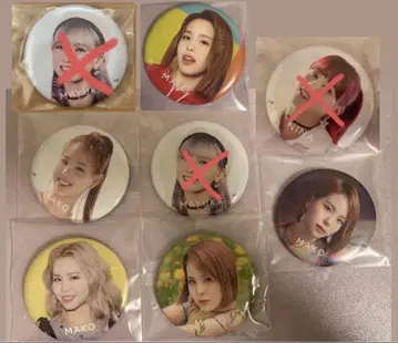 NiziU 캔뱃지 마코 5개 세트