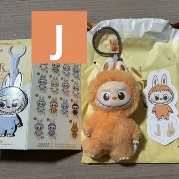 라부부 LABUBU PIN FOR LOVE 봉제 인형 펜던트 J