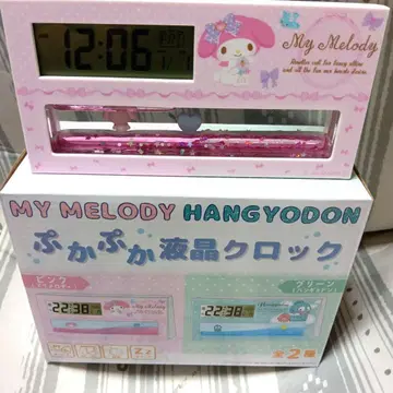 산리오 마이멜로디 둥둥 액정 시계 마이멜로디 알람 부착