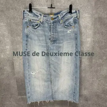 MUSE de Deuxieme Classe 데님 타이트 스커트