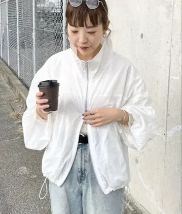 [테라사마 기획] 2WAY 시어 나일론 스탠드 넥 자켓