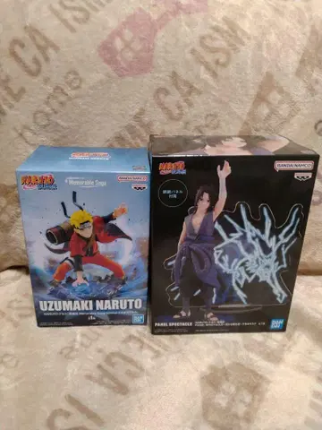 NARUTO 돌풍전 나루토 사스케 피규어 세트