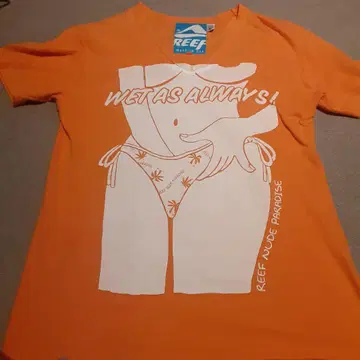 레어 REEF 빈티지 T셔츠 made in USA