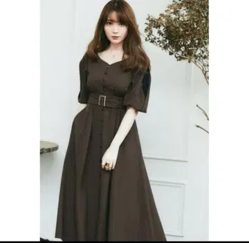 herlipto Inner lace sleeve one-piece