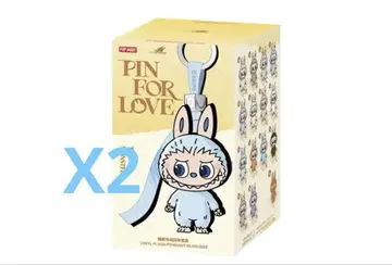 러브브 PIN FOR LOVE 봉제 인형 펜던트(A-M) 피스 2개