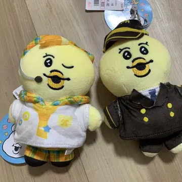 응포챠무 키미마로 봉제 인형 마스코트 키체인 2개 세트