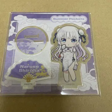 SummerPockets 아크릴 스탠드 GIGO 한정판 나루세 시로하