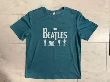 THE BEATLES 비틀즈 T셔츠 XL 사이즈 라이트 블루