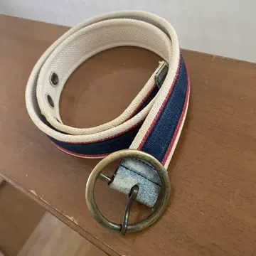 BLUE BLUE 셀비지 모티브 벨트