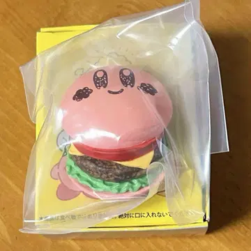 커비 카페 후드 마그넷 커비의 햄버거