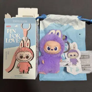 러브브 LABUBU PIN FOR LOVE 봉제 인형 펜던트(T)