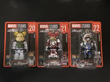 해피 복권 MARVEL 베어브릭 3개 세트