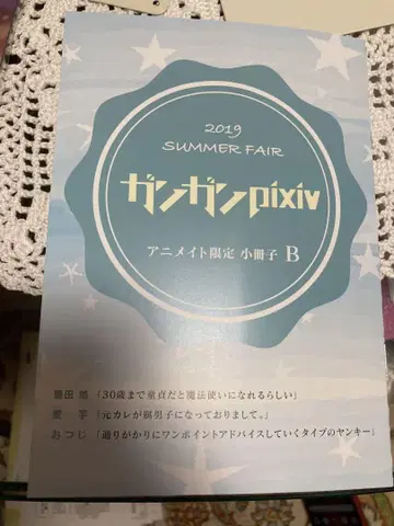 2019 SUMMER FAIR 간간pixiv 소책자 B 체리마호