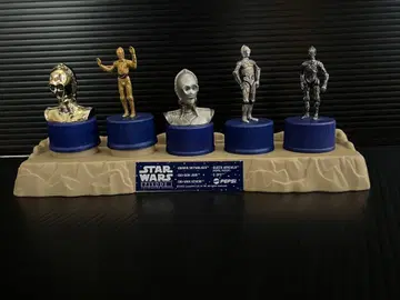스타 워즈 병뚜껑 컬렉션 C-3PO 5개 세트 레어 조합