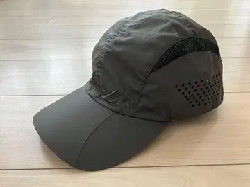 통기성 메쉬 그레이 캡