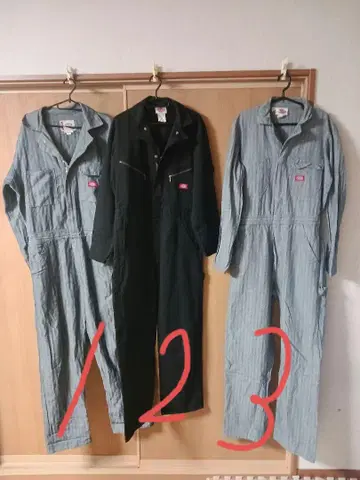 Dickies 작업복 츠나기 3벌 세트 사이즈 38