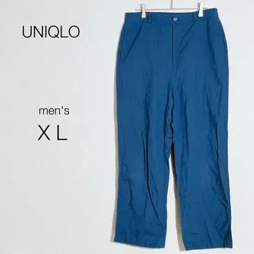 유니클로 면 빵 XL 빅 릴랙스 캐주얼 네이비 새상품급