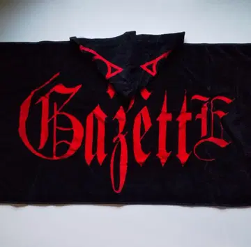 the GazettE 후드 타월 새상품급