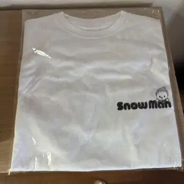 [ 새상품 ] Snow Man Snow World 로고 T셔츠
