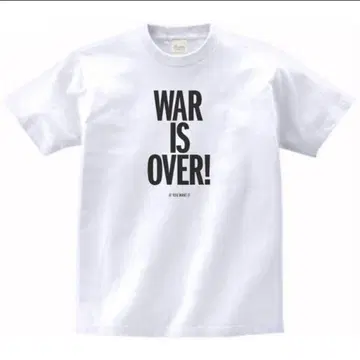 WAR IS OVER T셔츠 새상품 XL 오버 사이즈 비틀즈