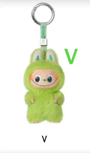 러브럽 LABUBU PIN FOR LOVE 봉제 인형 펜던트 V