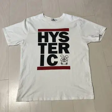 중고품 HYSTERIC T셔츠 화이트 사이즈 L
