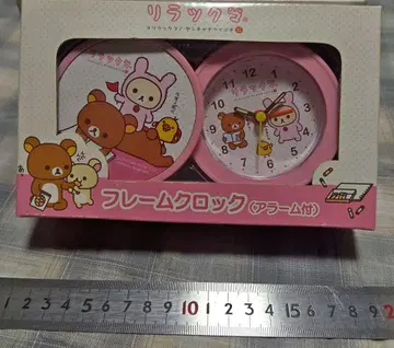 리락쿠마 프레임 시계 (알람 기능 포함)