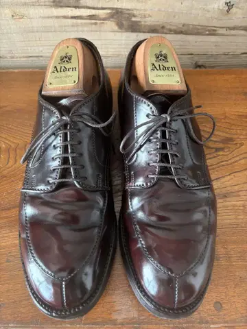 Alden 알든 54321 v 칩 6D 버건디