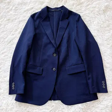 UNIQLO 유니클로 감동 자켓 M 사이즈 네이비 캐주얼 비즈니스