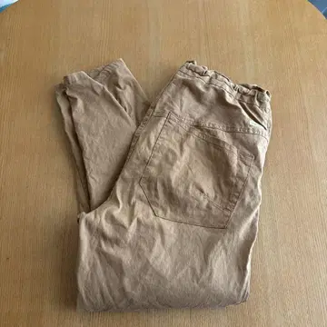 츠키노와 린넨 팬츠 와플리쉬 와플