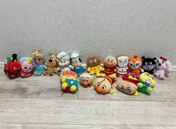 호빵맨 봉제 인형 세트